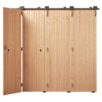 Photo Porte de garage en bois